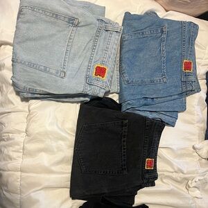 Blue-38 Light blue-36 black-38